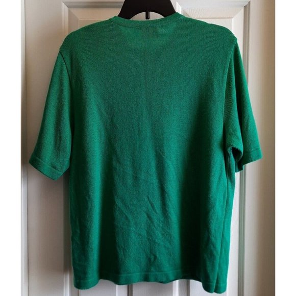 Vintage Freya Knit Top Women's Short Sleeve 3 Button Pullover Sweater EU… - Picture 2 of 4